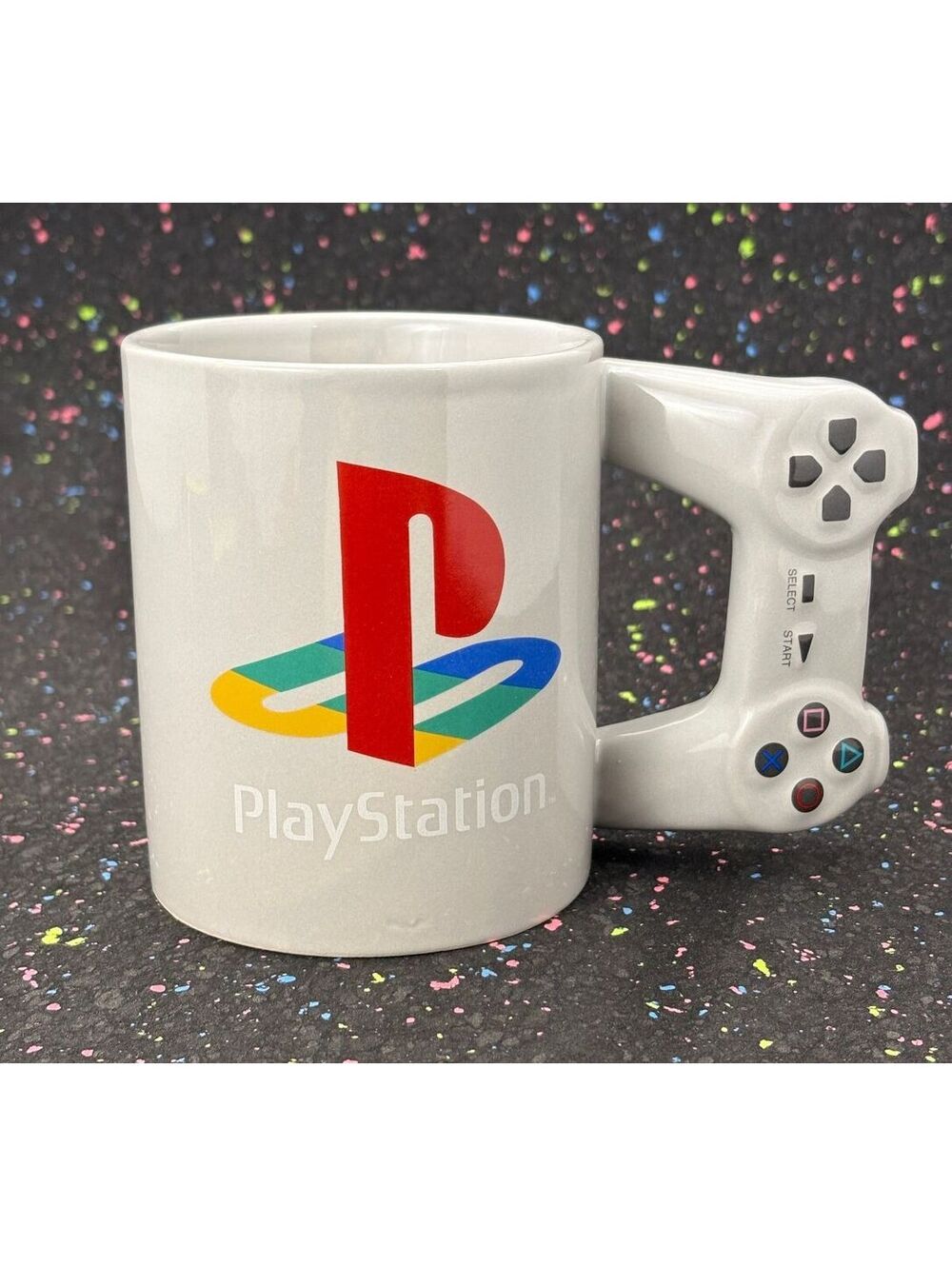 Paladone PlayStation Controller Handle Coffee Mug Ceramic Video Game Gift